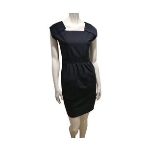 HUGO BOSS Darana Black Sheath Dress